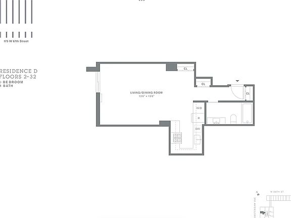 2nd image of 561 Amsterdam Ave #27D