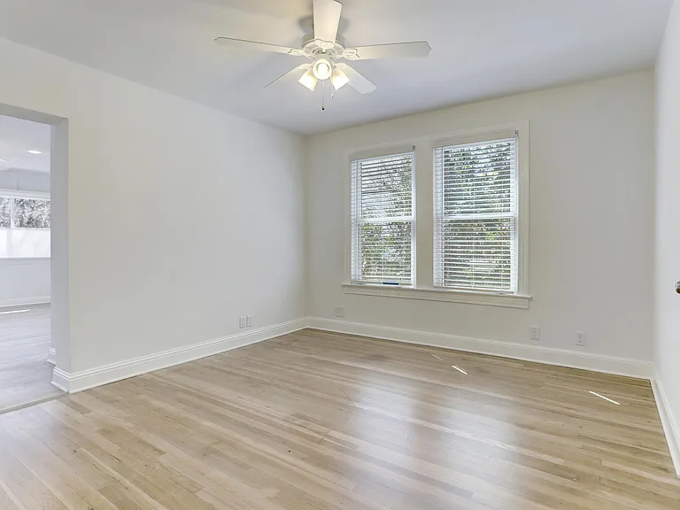 Flex space leading Into primary bedroom.