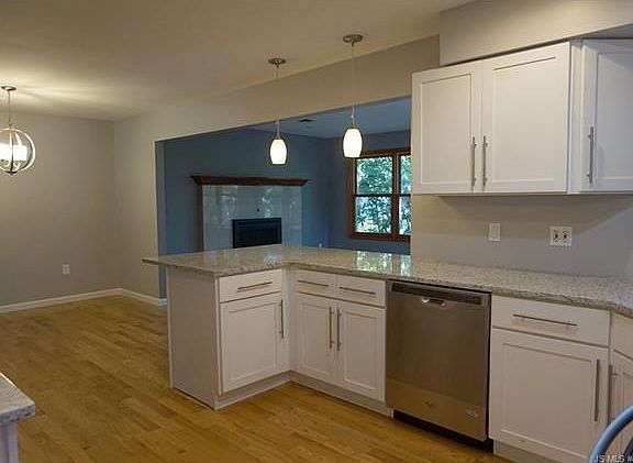 Kitchen into Dining Room