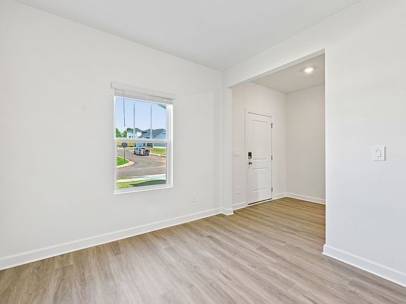Turn the flex room into a formal dining area or inviting entry space.