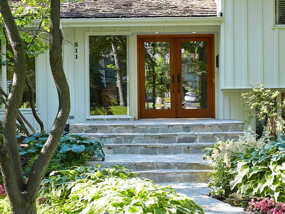Stone Walk Front Door