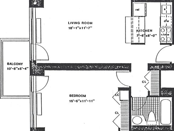 2nd image of 270 W 17th St APT 3A