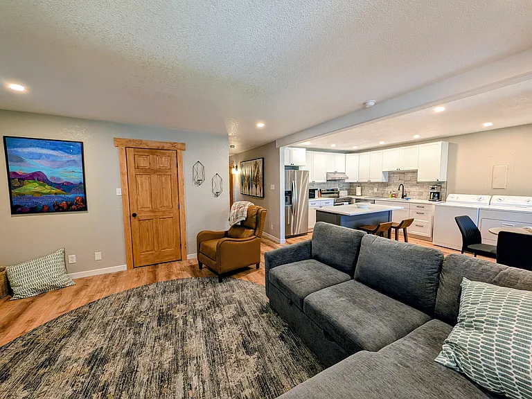 Sofa pulls out into a sleeper