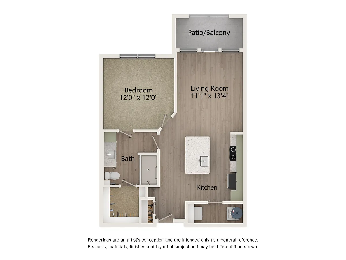 Floor plan Oak 1