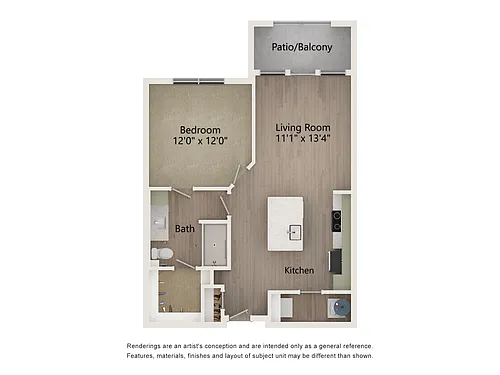 Floor plan Oak 1