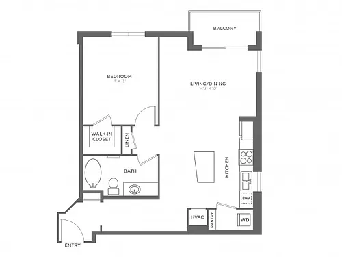 Floor plan Buzzella