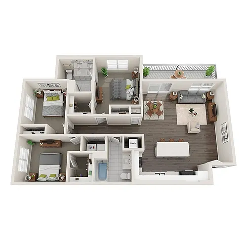 Floor plan C1