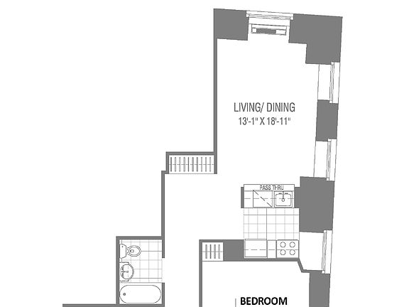 2nd image of 100 Maiden Ln APT 1219