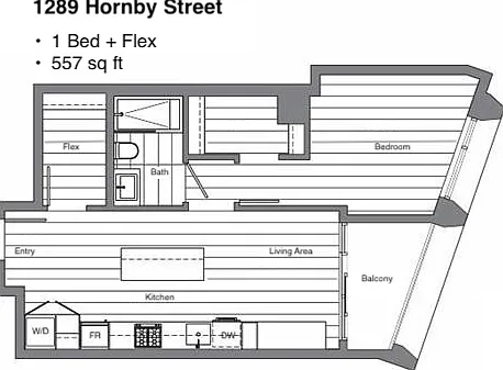 1289 Hornby St — Photo 16