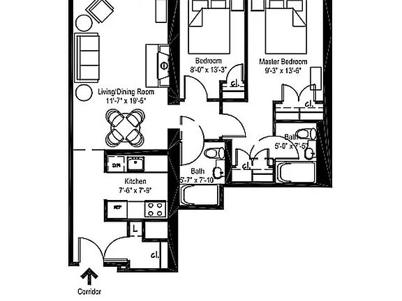 2nd image of 100 Atlantic Ave #F3