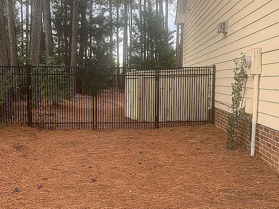 Left Gate with HVAC Blind 
