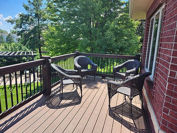 Large composite deck