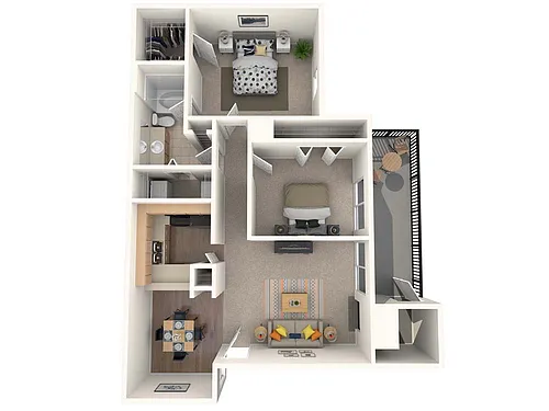 Floor plan B1