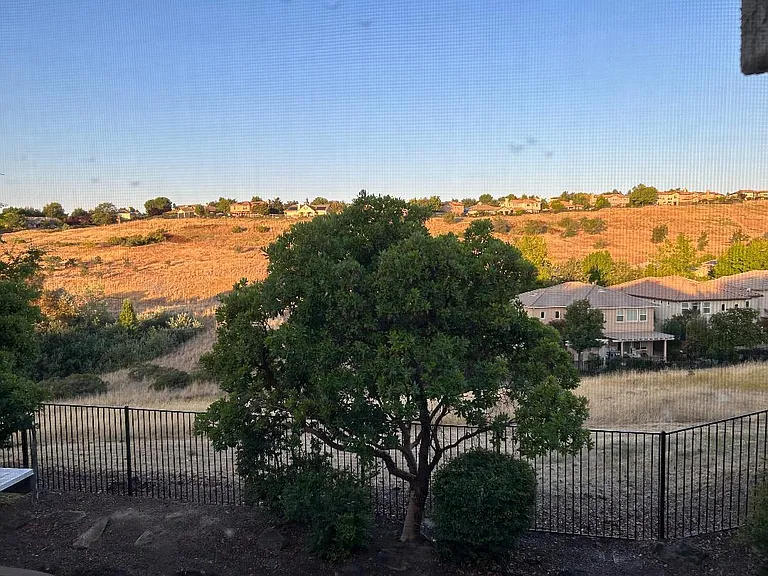 view out of master bedroom windows