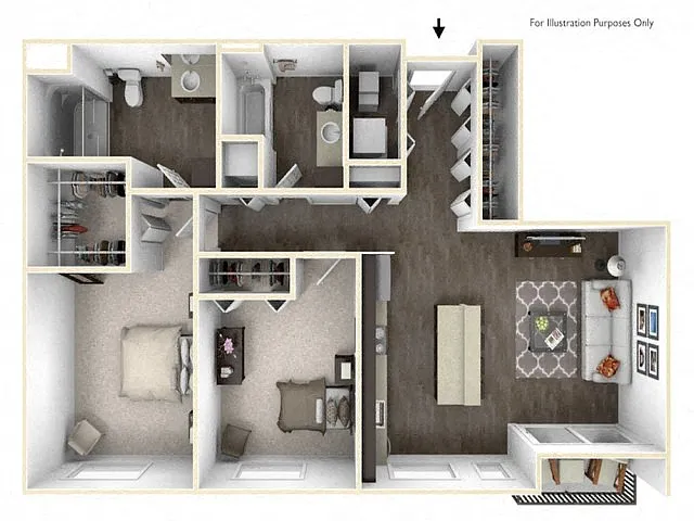Floor plan BURNISH