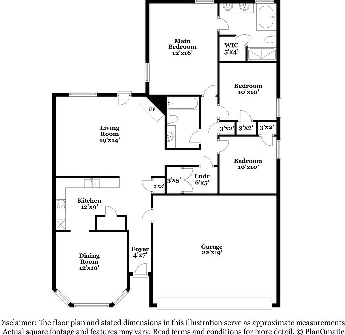 3 bed, 2.0 bath, 1449 sqft, $1,885 — Photo 2