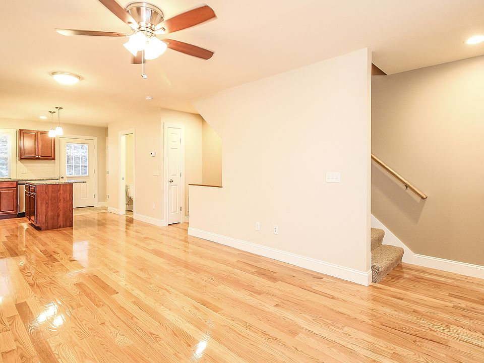 Real red oak wood floors.