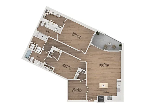 Floor plan B10.FLEX