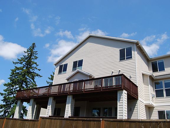 Rear of house