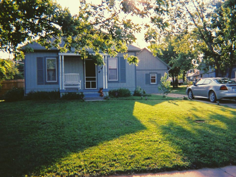 House when I lived in it