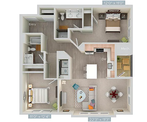 Floor plan B9-sc1-1176