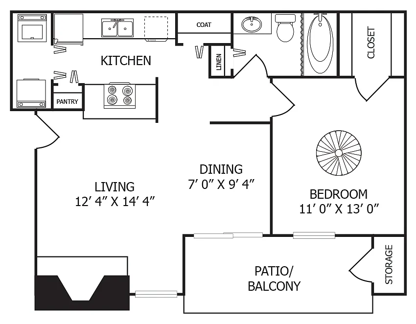 Floor plan A4
