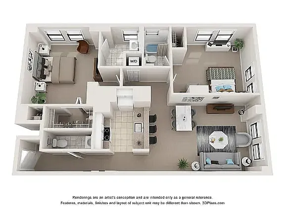 Floor plan B7R