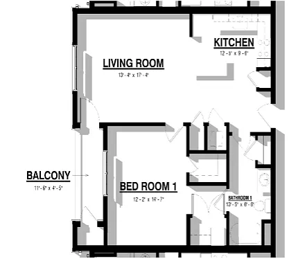 Floor plan Glasgow