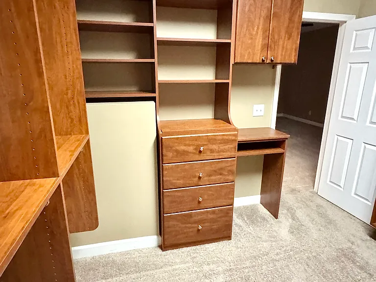 Master Bedroom Upgraded Closet.