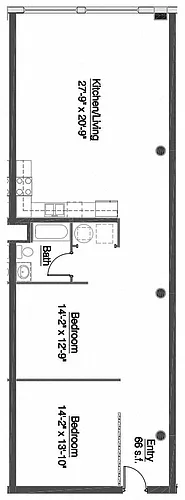 Floor plan B6