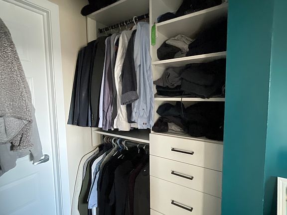 CUSTOM WALK THROUGH CLOSET FOR BEDROOM #1