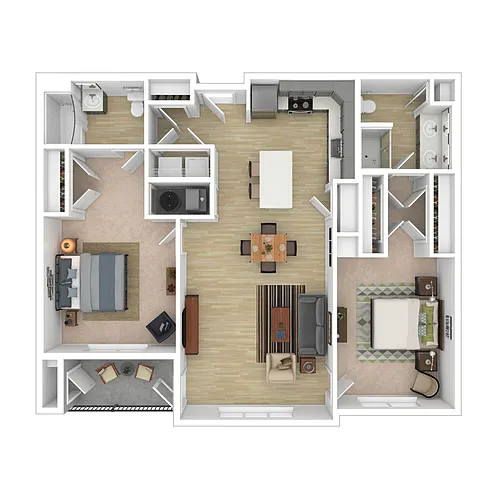 Floor plan C2 ANSI