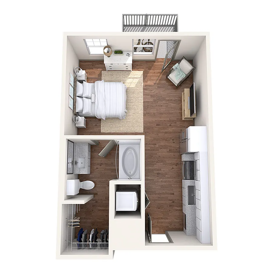 Floor plan Bluebird