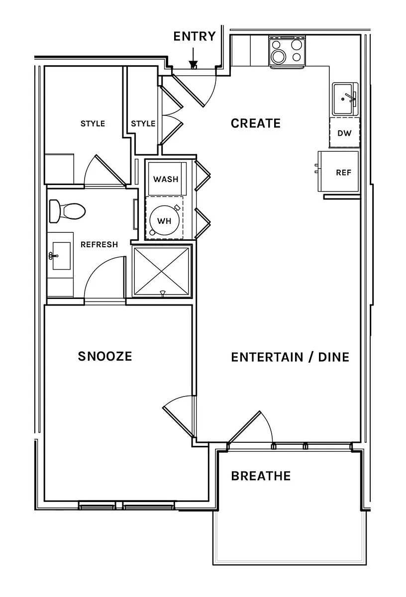 Floor plan A1
