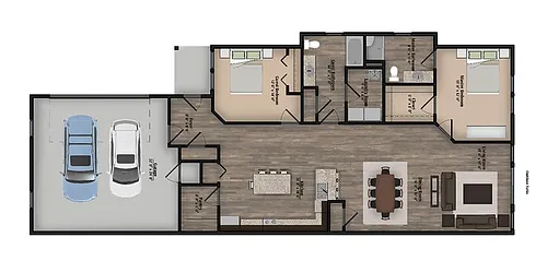 Floor plan The Retreat End