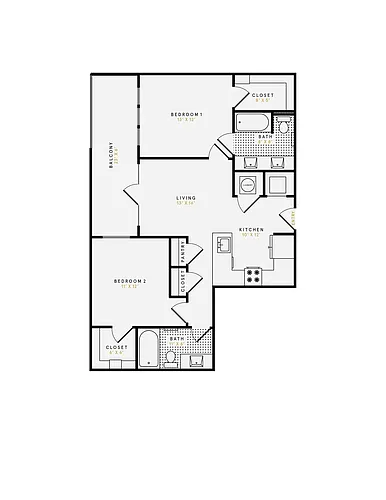 Floor plan The Jensen