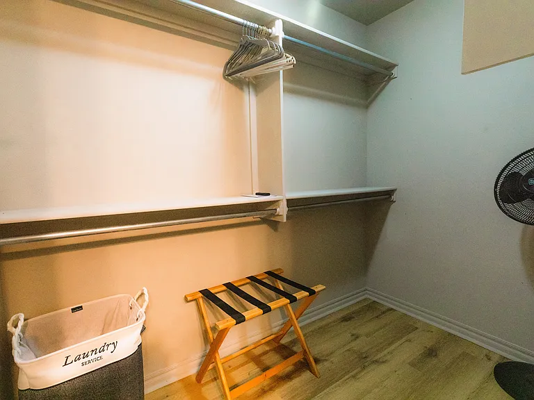 Master closet