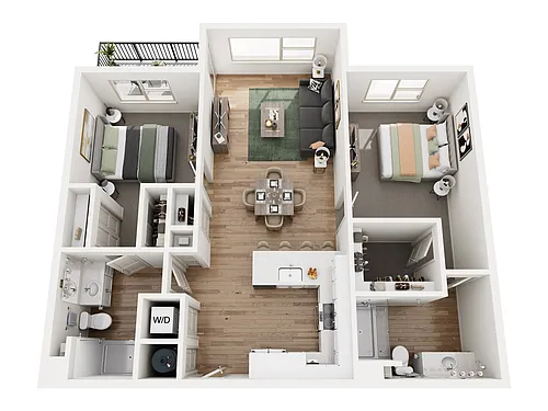 Floor plan Allegheny