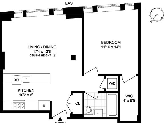 2nd image of 71 Nassau St APT 2D