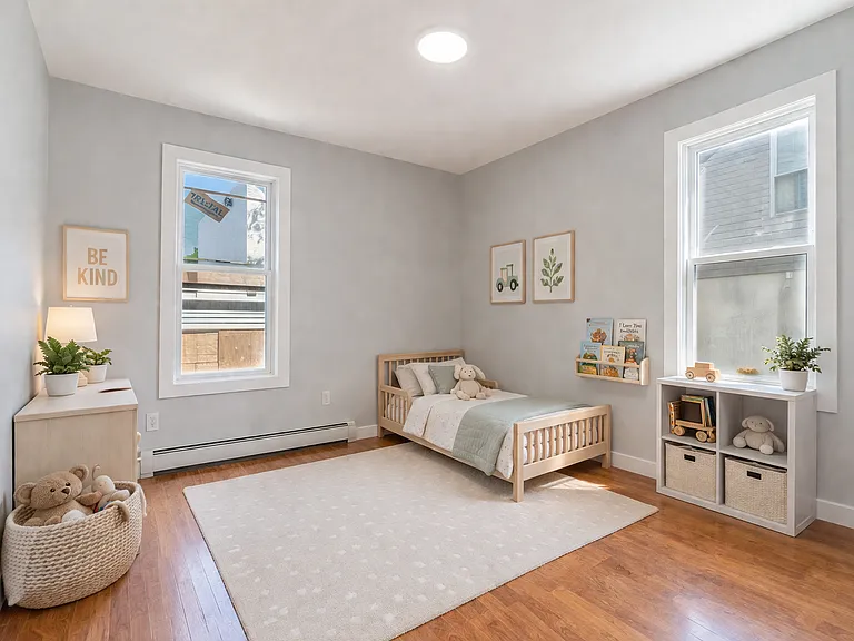 Second bedroom - virtually staged