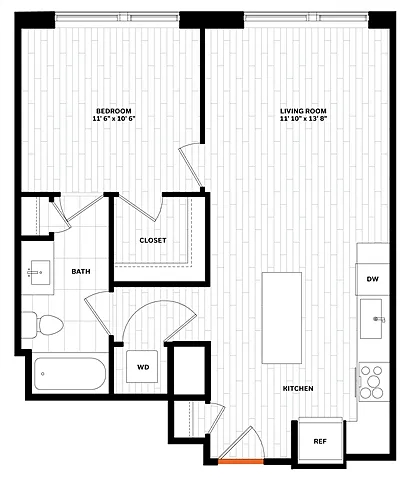 Floor plan A01N