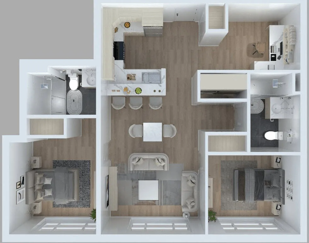 Floor plan B5D