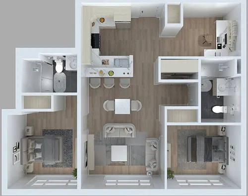 Floor plan B5D