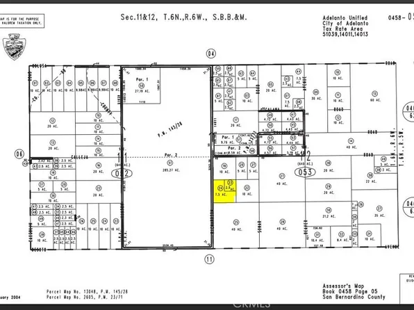 0 Richardson 24 & 23 Parcel 458-053, Adelanto, CA 92301