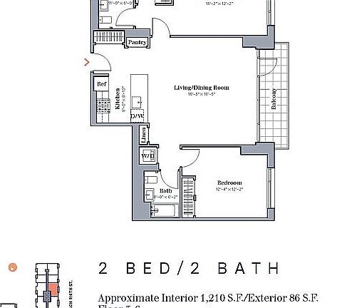 5th image of 133 116th Bch Unit 3D