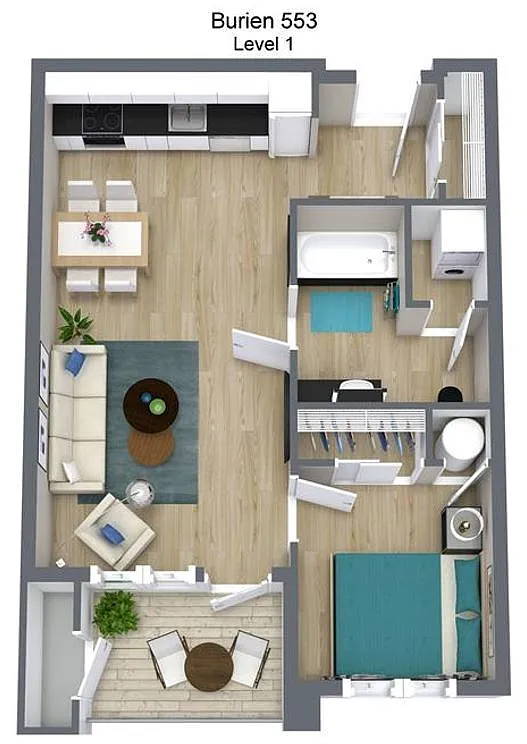 Floor plan The Puffin