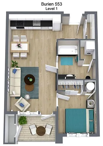 Floor plan The Puffin
