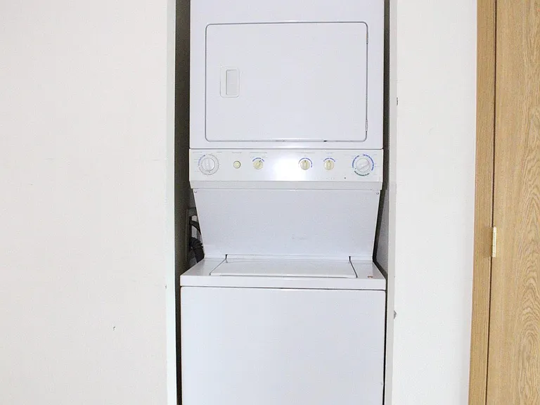 Washer and dryer included