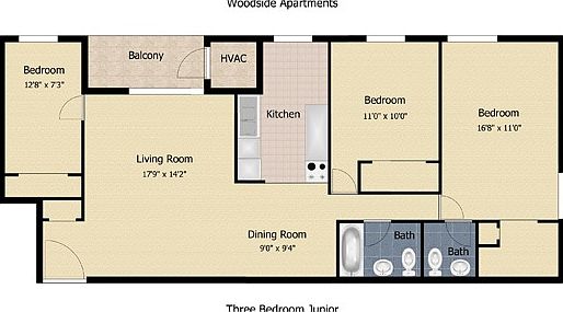 5th image of 642 Hallmark Dr APT T3