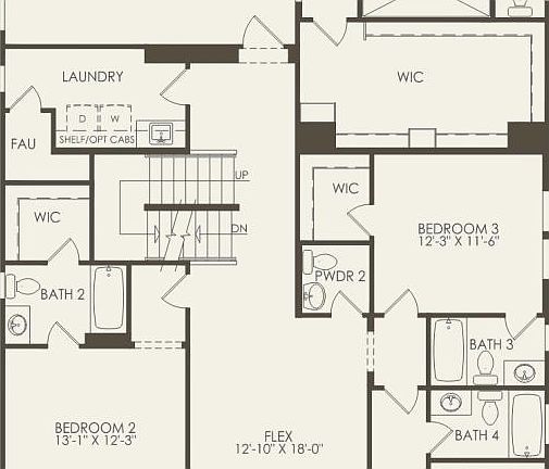 Second Floor 5 br 5.5 ba